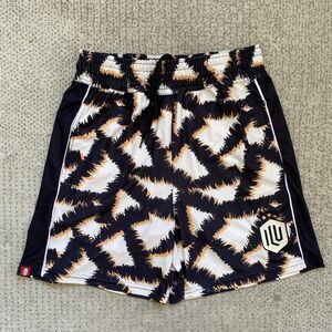 I Love Ugly Football Short Black Gold Small
